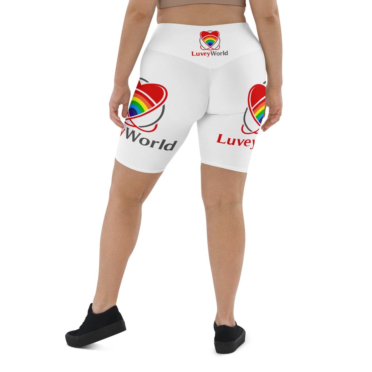 LuveyWorld leg & waist Biker Shorts