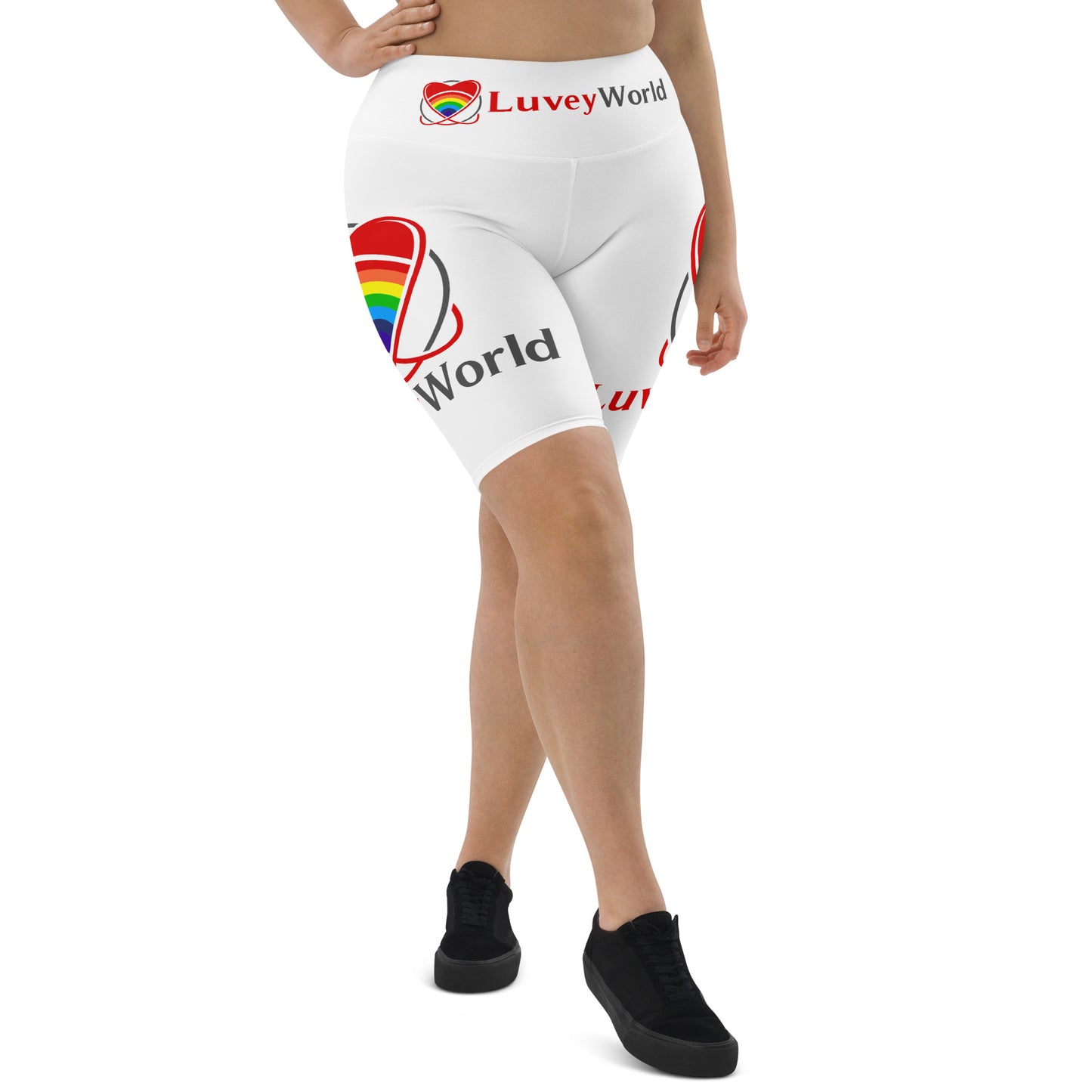 LuveyWorld leg & waist Biker Shorts