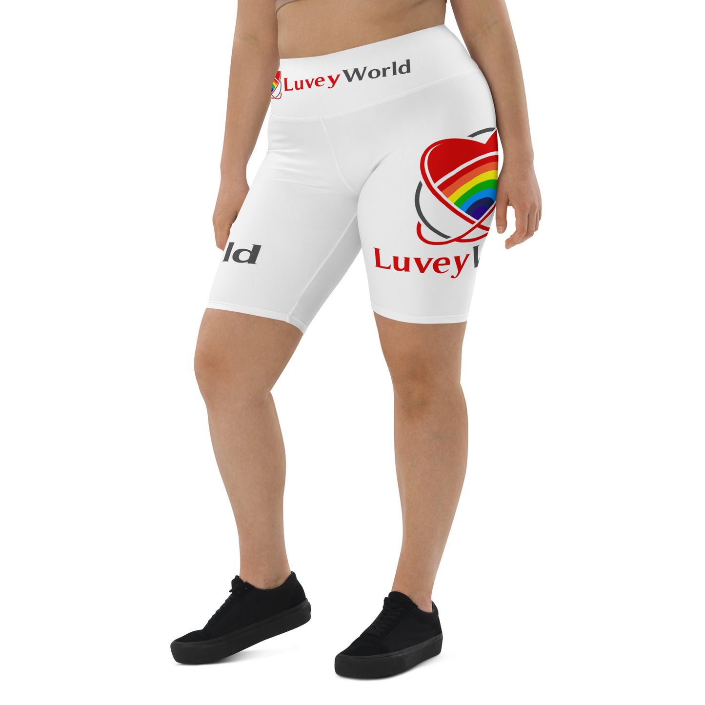 LuveyWorld leg & waist Biker Shorts