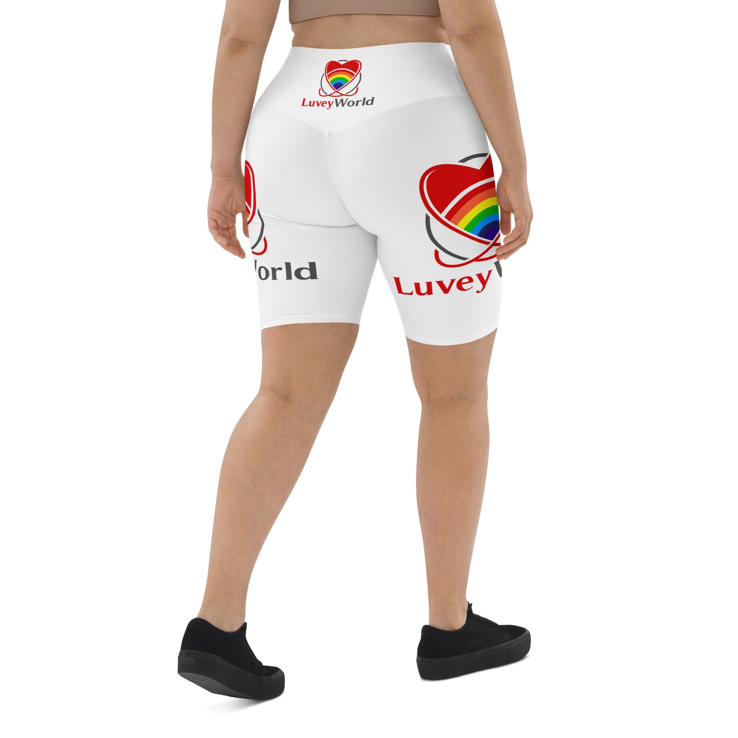 LuveyWorld leg & waist Biker Shorts