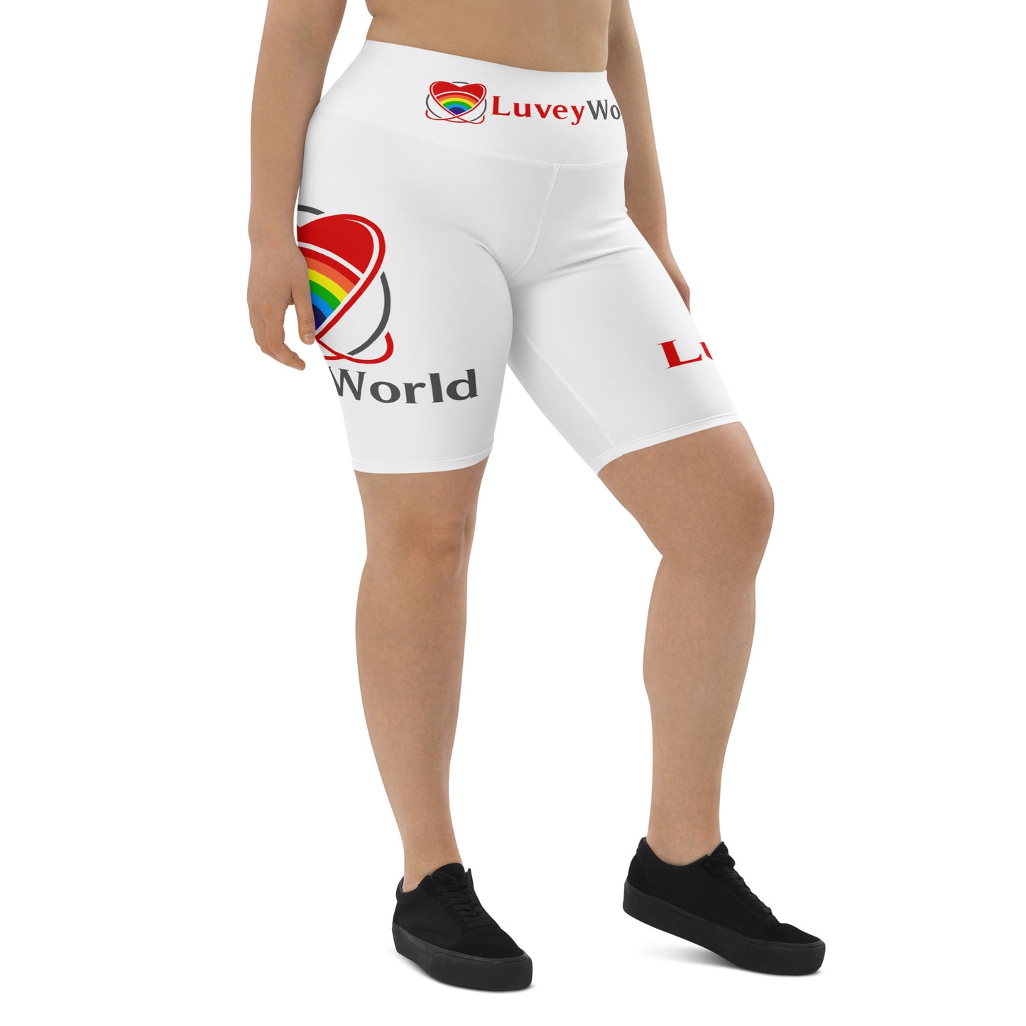 LuveyWorld leg & waist Biker Shorts