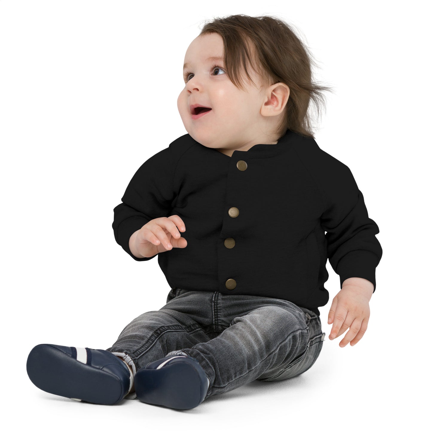 LuveyWorld Baby Organic Bomber Jacket