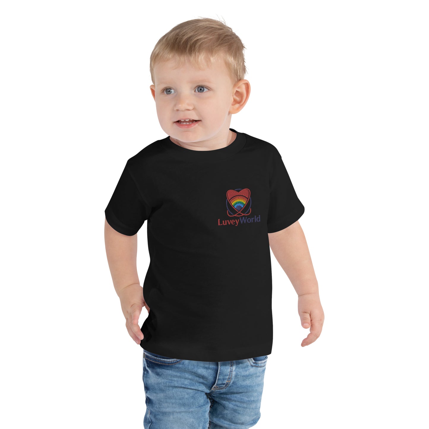 LuveyWorld Toddler Short Sleeve Tee