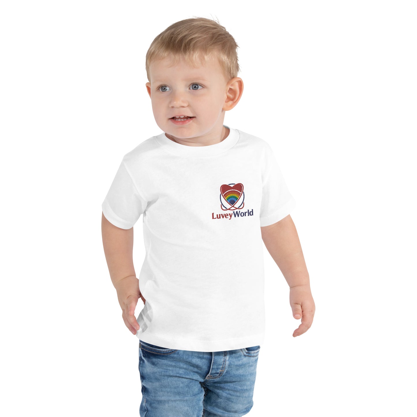 LuveyWorld Toddler Short Sleeve Tee
