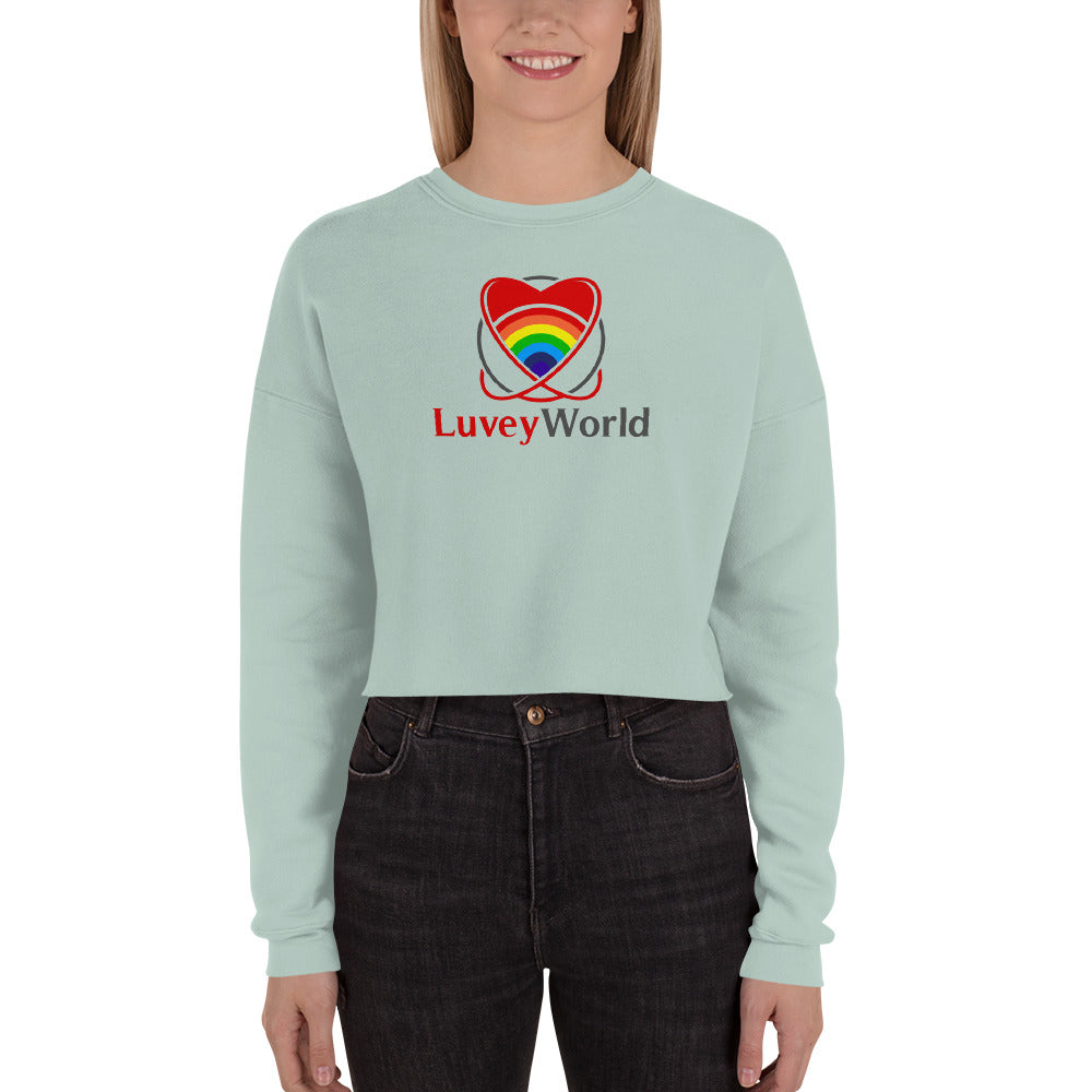 LuveyWorld Crop Sweatshirt