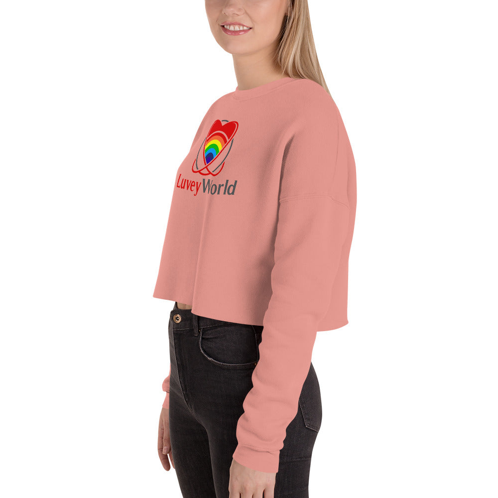 LuveyWorld Crop Sweatshirt