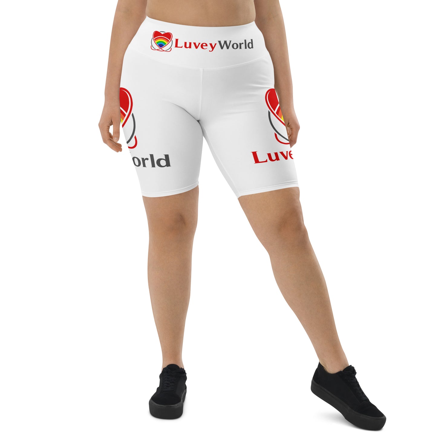 LuveyWorld leg & waist Biker Shorts