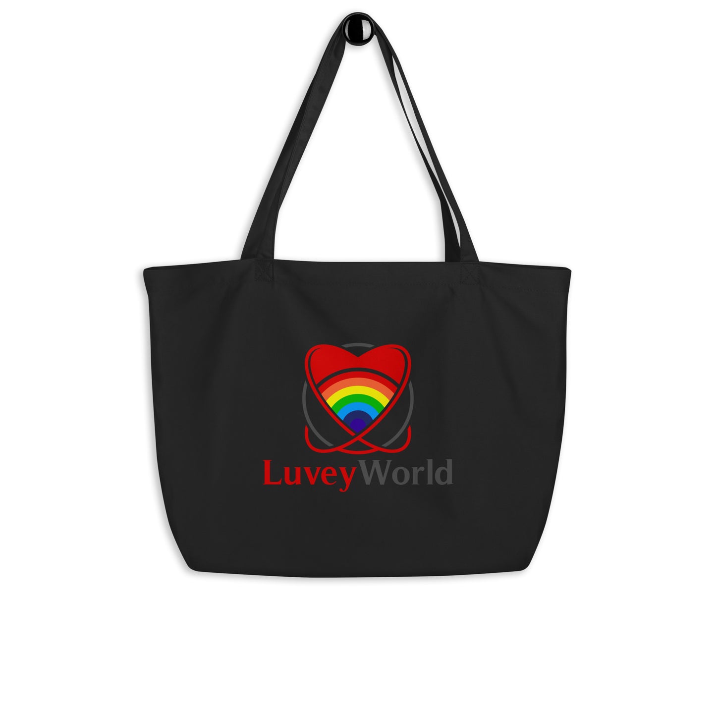 LuveyWorld Large organic tote bag